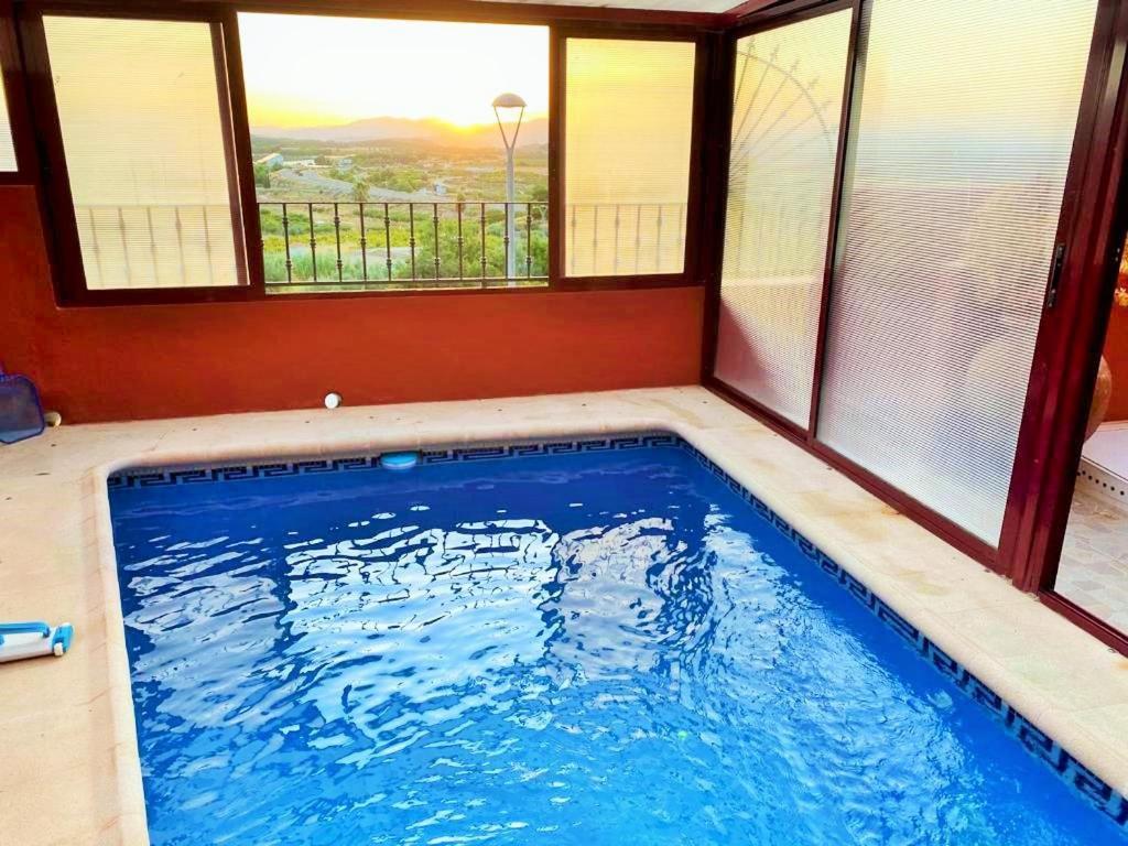 Villa Vivienda De Estilo Rustico Con Piscina La Grana Bullas Exterior foto